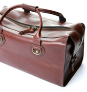 Mens Leather Overnight Bags